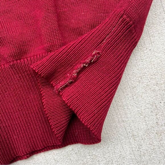 Vintage 1960s Wool Letterman Sweater Men's S - Picture 7 of 7